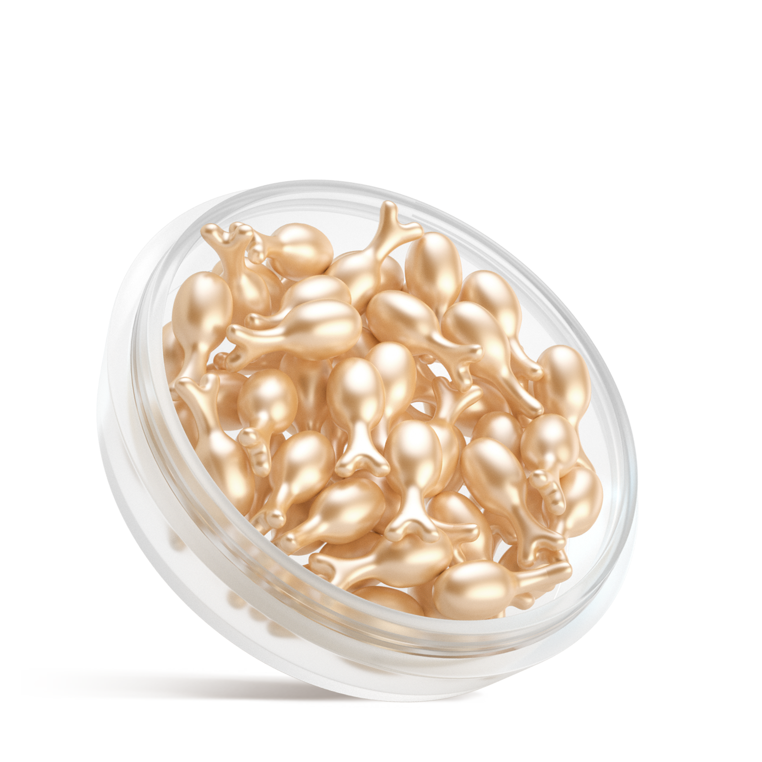 Sérum Super Vitamine C HKH pour le visage - Soin anti-âge - Capsules de sérum visage à la vitamine E et à la niacinamide - Huile de sérum à la vitamine C pour femmes - Hydrate et unifie le teint - Format voyage (38 capsules)