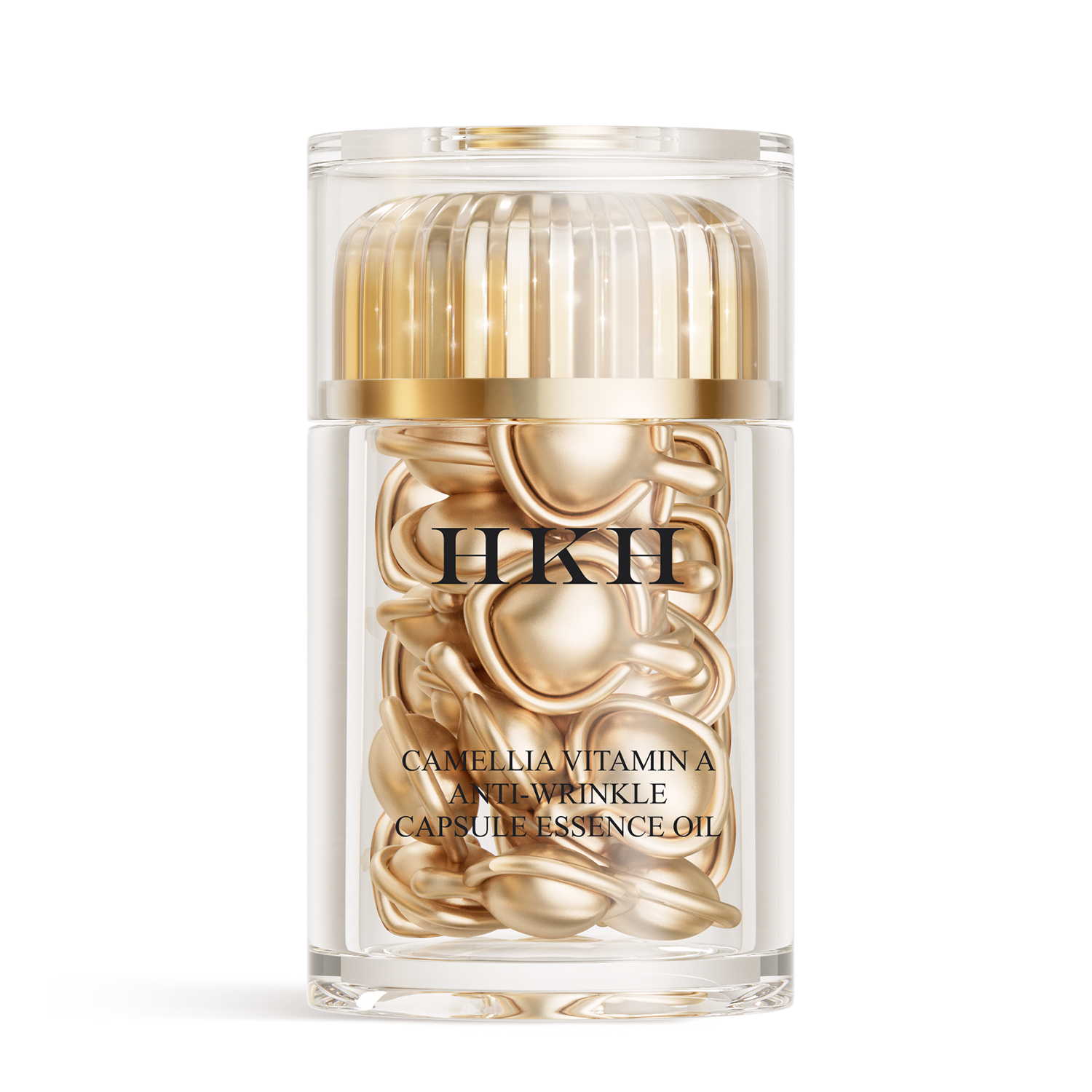 Sérum HKH Rétinol + HPR pour le visage - Soin anti-âge et anti-rides, capsules de rétinol de nuit - Sérum peptidique pour femmes - Soin des ridules et raffermissement de la peau - Sans parfum, sans alcool et non gras