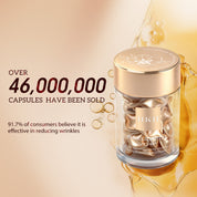 Capsules de sérum au rétinol et bakuchiol HKH : 30 doses uniques de sérum anti-âge anti-rides à base d’HPR et de vitamine C pour les femmes de 25 à 55 ans – Améliore les rides et les taches brunes – Raffermit, lisse et hydrate – Format voyage