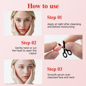 Capsules de sérum au rétinol HKH pour le visage : 48 capsules. Sérum de nuit anti-âge à la vitamine A et aux rides. Huile de collagène et vitamine E pour femmes. Soin quotidien en profondeur pour les ridules. Lisse et hydrate. 17 g (0,58 oz).