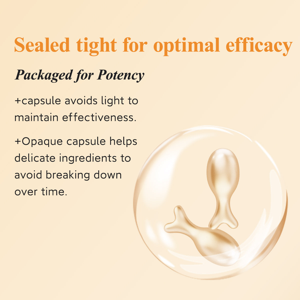 Capsules de sérum correcteur de taches brunes à la triple vitamine C pour femmes | Essence anti-âge Camellia VE et sérum à la niacinamide pour raffermir la peau relâchée et atténuer les ridules