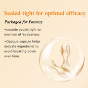 Capsules de sérum correcteur de taches brunes à la triple vitamine C pour femmes | Essence anti-âge Camellia VE et sérum à la niacinamide pour raffermir la peau relâchée et atténuer les ridules