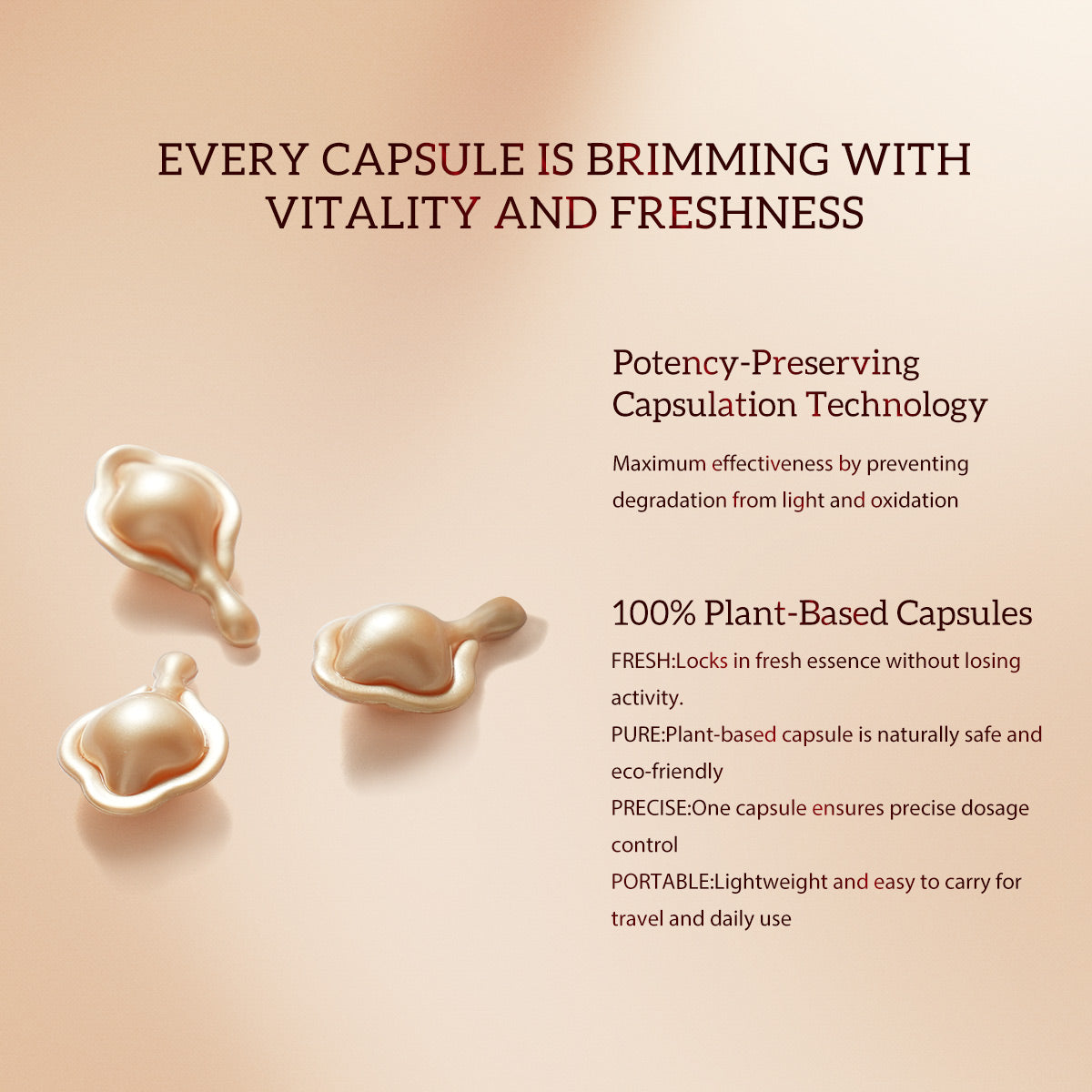 Capsules de sérum au rétinol et bakuchiol HKH : 30 doses uniques de sérum anti-âge anti-rides à base d’HPR et de vitamine C pour les femmes de 25 à 55 ans – Améliore les rides et les taches brunes – Raffermit, lisse et hydrate – Format voyage