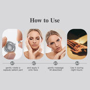 Capsules de sérum triple vitamine C pour le visage : correction des taches brunes avec camélia et niacinamide VE. Sérum anti-âge pour femmes - 28 capsules pour raffermir la peau relâchée et atténuer les ridules.