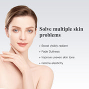 Capsules de sérum triple vitamine C pour le visage : correction des taches brunes avec camélia et niacinamide VE. Sérum anti-âge pour femmes - 28 capsules pour raffermir la peau relâchée et atténuer les ridules.